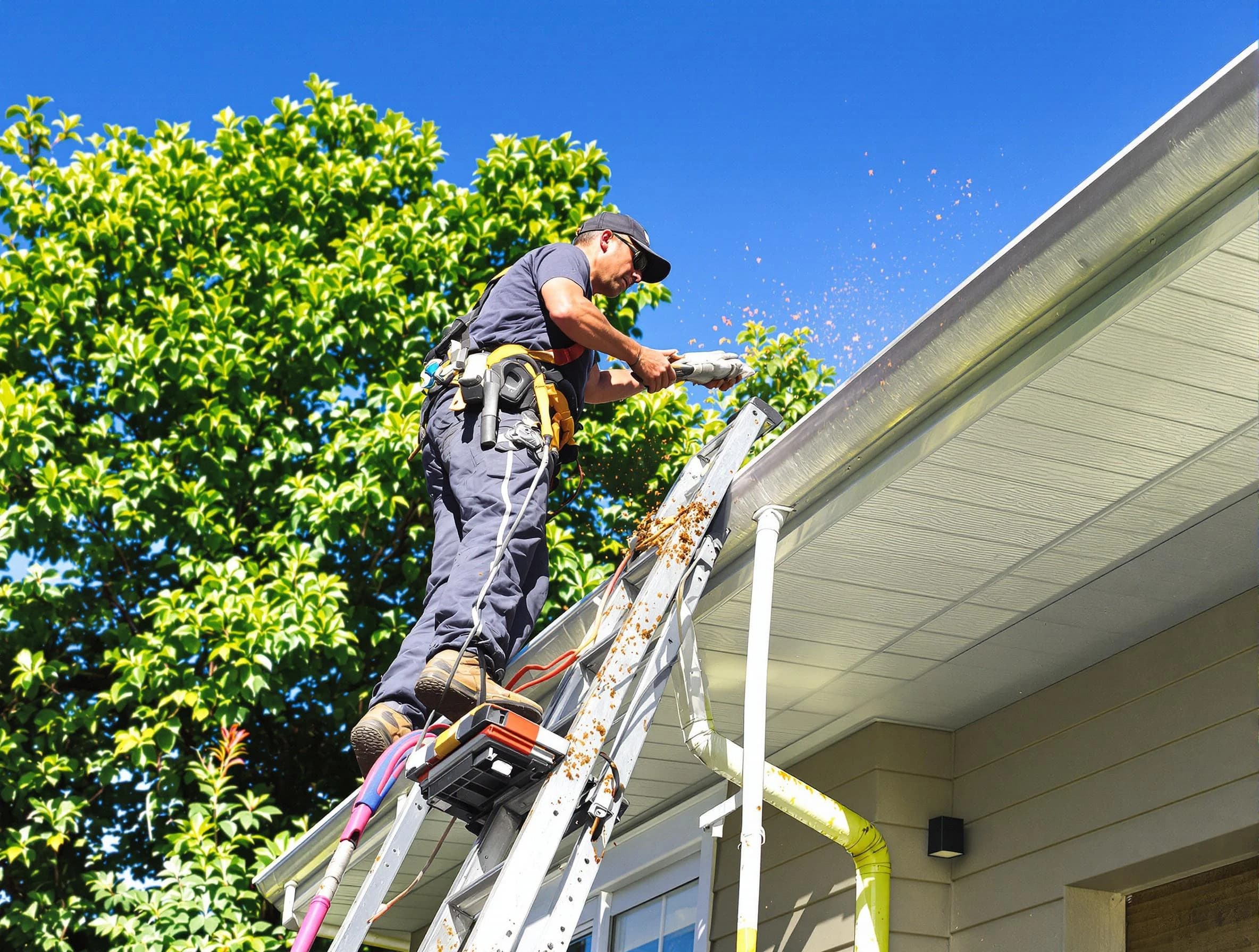 Gutter Cleaning in Hudson